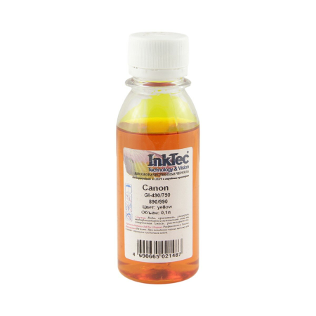 Чернила InkTec Canon C0090 (1501609456) жёлтый