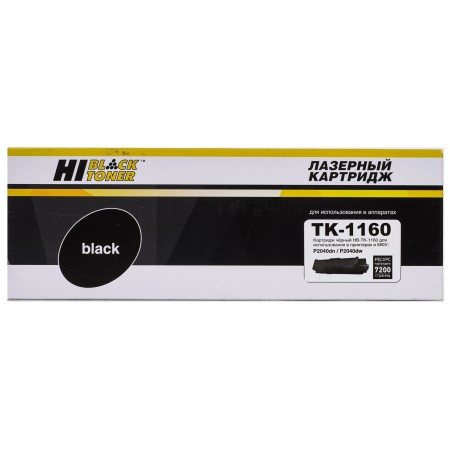 Тонер-картридж лазерный Hi-Black HB-TK-1160 черный (с чипом)