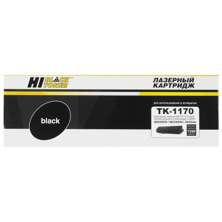 Тонер-картридж лазерный Hi-Black HB-TK-1170 черный (с чипом)