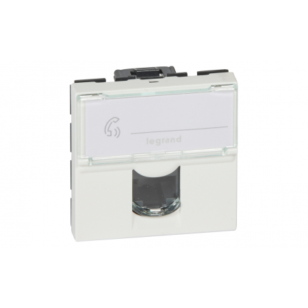 Информационная розетка Legrand 076554 Mosaic Белый