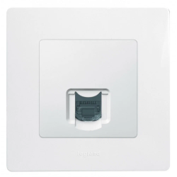 Информационная розетка Legrand Etika 672253 белый