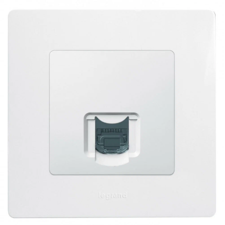 Информационная розетка Legrand Etika 672253 белый