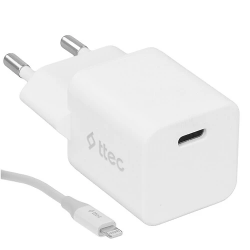 Сетевое зарядное устройство TTEC SmartCharger 20W PD Travel Fast Charger (2SCG20LNM) белый