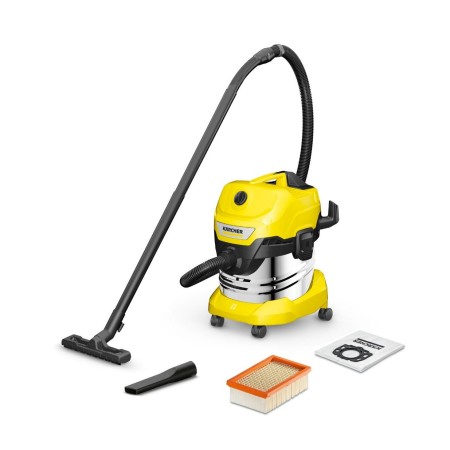 Строительный пылесос Karcher WD 4 V-20/5/22 желтый