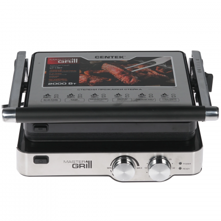Гриль Centek CT-1467 серебристый