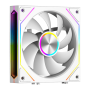 Комплект вентиляторов PCCooler F3 X120 ARGB WH 3IN1 3 шт белый