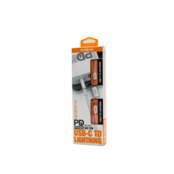 Кабель USB Type-C - Lightning Moxom MX-CB19 1 м белый