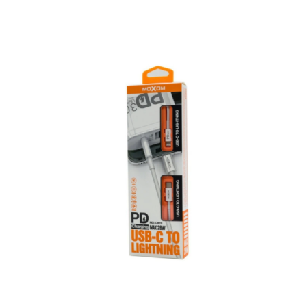 Кабель USB Type-C - Lightning Moxom MX-CB19 1 м белый