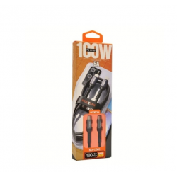 Кабель USB Type-C - USB Type-C Moxom MX-CB69 1 м черный