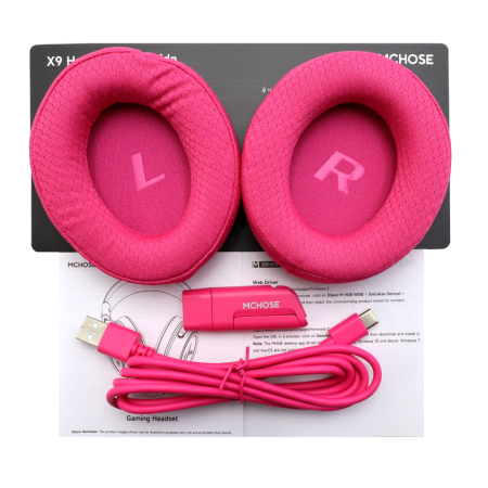 Наушники MCHOSE X9 (MC-X9-3) розовый
