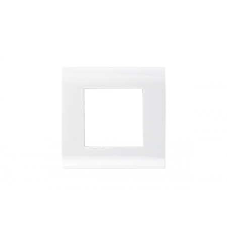 Рамка для розеток EUROLAN 16M-00-02WT белая