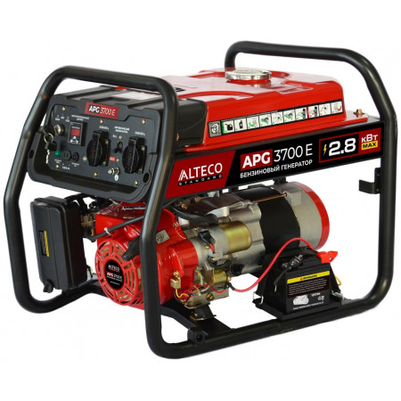 Электрогенератор ALTECO APG 3700E N красный