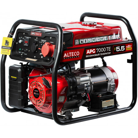 Электрогенератор ALTECO APG 7000TE N красный