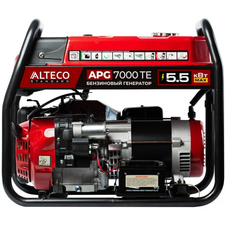 Электрогенератор ALTECO APG 7000TE N красный