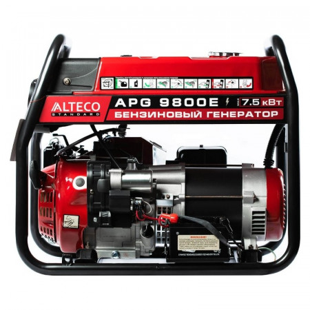 Электрогенератор ALTECO APG 9800E+ATS N красный