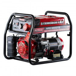 Электрогенератор ALTECO APG 9800TE N красный