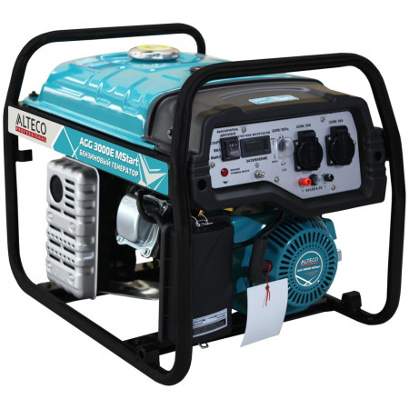 Электрогенератор Alteco Professional AGG 3000E Mstart синий