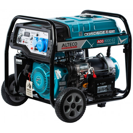 Электрогенератор Alteco Professional AGG 8000Е2 синий