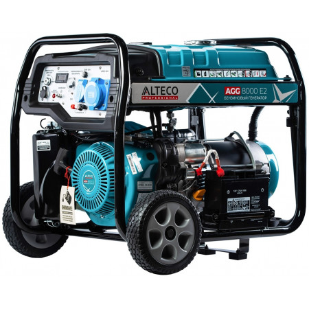Электрогенератор Alteco Professional AGG 8000Е2 синий