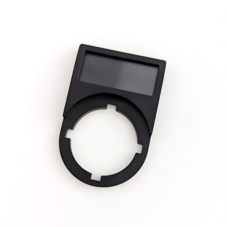 Шильдик для кнопок CHINT NP2 (576794) черный