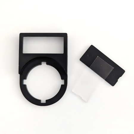 Шильдик для кнопок CHINT NP2 (576794) черный