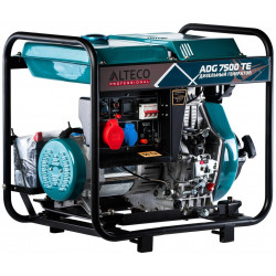 Электрогенератор Alteco Professional ADG 7500TE синий