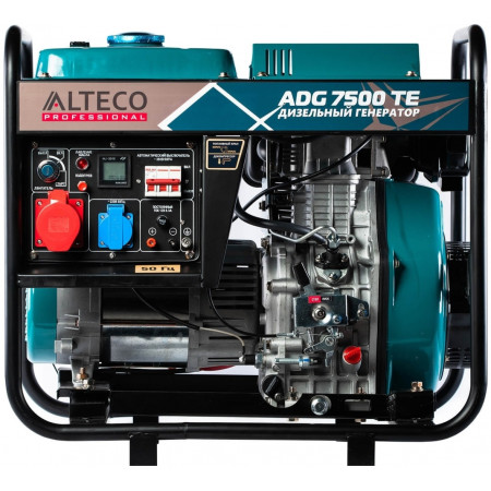 Электрогенератор Alteco Professional ADG 7500TE синий
