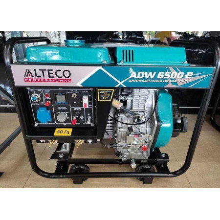 Электрогенератор Alteco Profesional ADW-180E 6500Е черный
