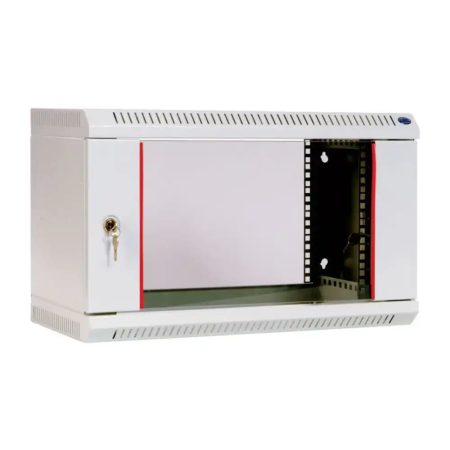 19" Шкаф CMO ШРН-6.480 белый 6U 600 x 480 мм