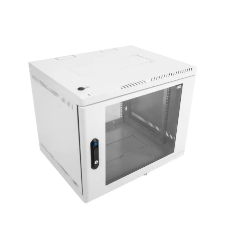 19" Шкаф CMO ШРН-9.300 белый 9U 600 x 300 мм