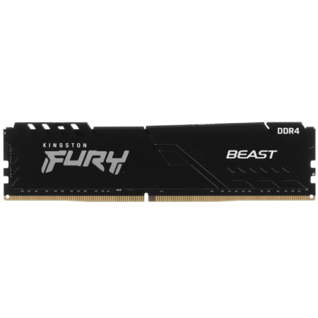 Оперативная память Kingston FURY Beast Black (KF432C16BB/8WP) 8 ГБ черный