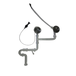 Сифон Marmorin ДВОЙНОЙ СИФОН серый