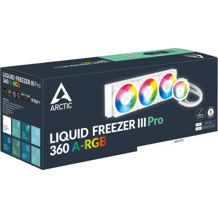 Система водяного охлаждения Arctic Liquid Freezer III Pro 360 (ACFRE00188A) белый