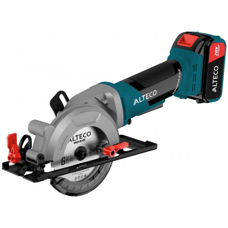 Пила дисковая ALTECO CMCSB 20115 Li BL серый,черный