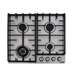 Варочная панель газовая HANS 604LW IX нержавеющая сталь