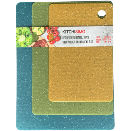 Набор разделочных досок KITCHISIMO 268455 разноцветный