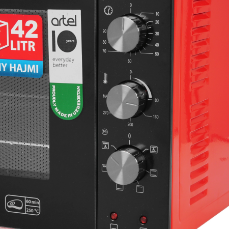 Мини-печь ARTEL MD 4218 L красный