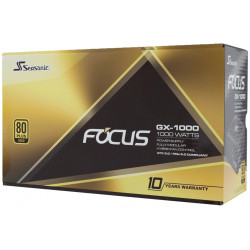 Блок питания Seasonic Focus GX-1000 (SRP-FGX102-A5A32SF) черный Блок питания Seasonic Focus GX-1000 (SRP-FGX102-A5A32SF) черный