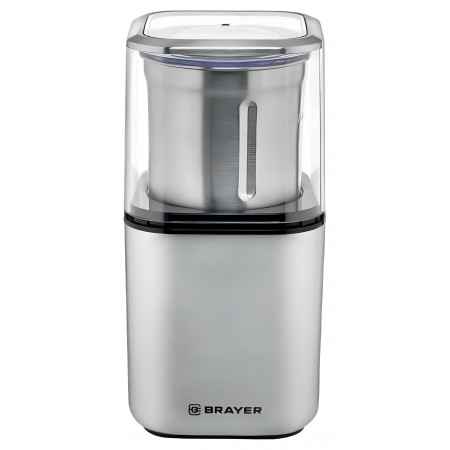 Кофемолка электрическая BRAYER BR1180 (BR1180) серебристый