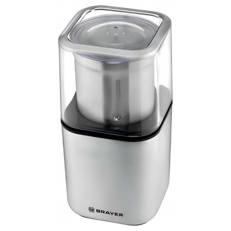 Кофемолка электрическая BRAYER BR1180 (BR1180) серебристый