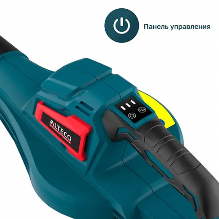 Воздуходувка аккумуляторная ALTECO CB 21-250 Solo черный,зеленый