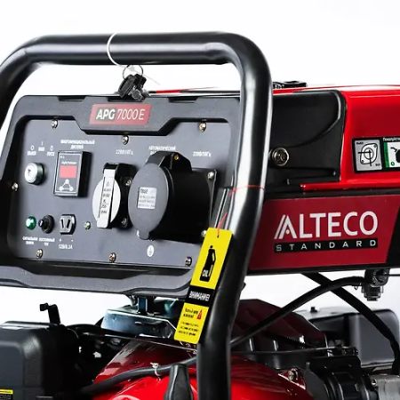 Электрогенератор ALTECO Standard APG 7000E (N) красный