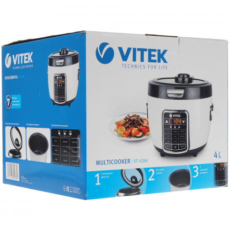 Мультиварка Vitek VT-4284 белый