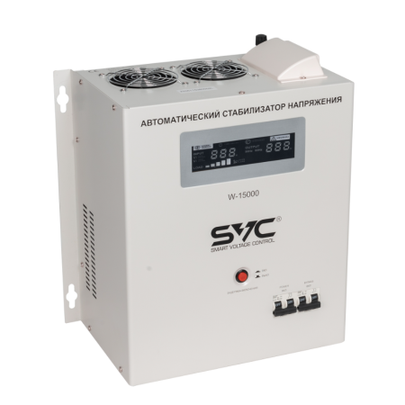 Стабилизатор напряжения SVC W-15000 (W-15000) белый