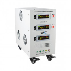Стабилизатор напряжения SVC 3-20кВА (SVC-3-20кВА) белый