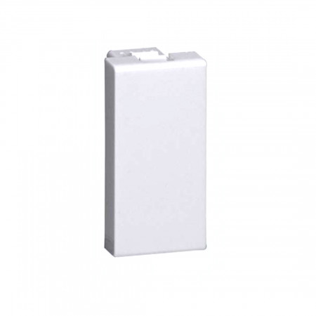 Заглушка для лицевой панели LEGRAND Mosaic - 1 модуль белая