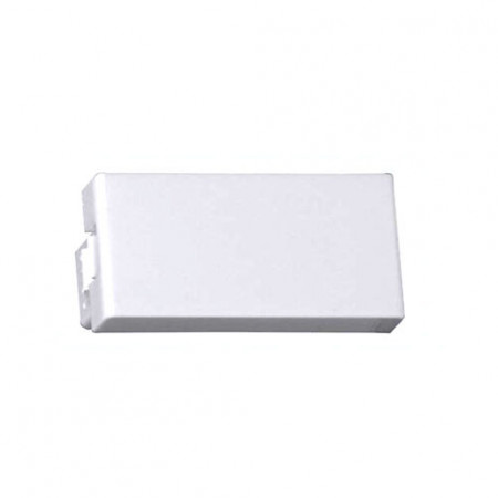 Заглушка для лицевой панели LEGRAND Mosaic - 1 модуль белая