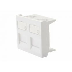 Лицевая панель EUROLAN 16H-45-03WT белый