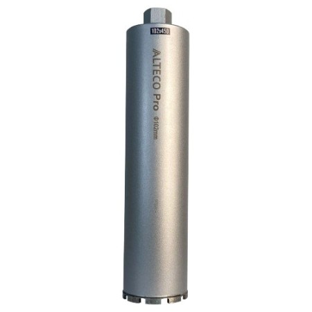 Алмазная коронка ALTECO Pro 102х450 серый