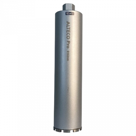 Алмазная коронка ALTECO Pro 102х450 серый